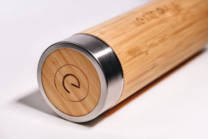 Ecofriendly (Eco-friendly) and Sustainable Bamboo Insulated Reusable Water Bottle with Tea Infuser