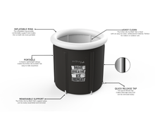 Load image into Gallery viewer, Erthe Life Portable Ice Bath (with Inflatable Insulated Lid and Cover)