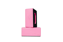 Load image into Gallery viewer, Erthe Life Handstand Handbalancing Blocks in pink matching with out Fresh Pink Handstand Handbalancing Mat. Perfect Travel Size Handstand blocks with all natural light weight Bamboo material