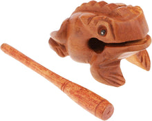 Load image into Gallery viewer, Wooden Frog Guiro Percussion