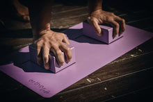 Load image into Gallery viewer, Erthe Life Handstand Training Blocks &amp; Mat Starter Kit (Bright Purple Bundle)