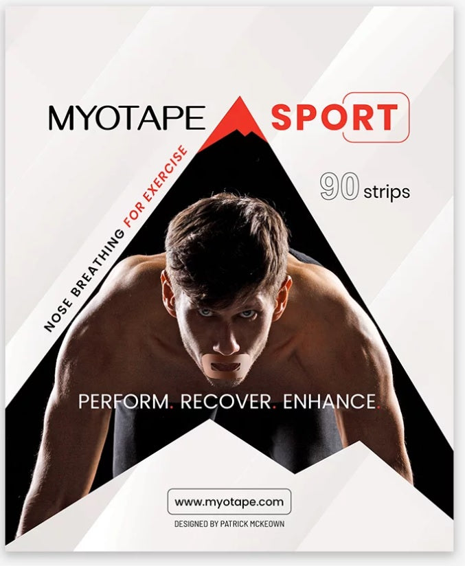 Myotape Nose Breathing Mouth Tape for Sports Performance