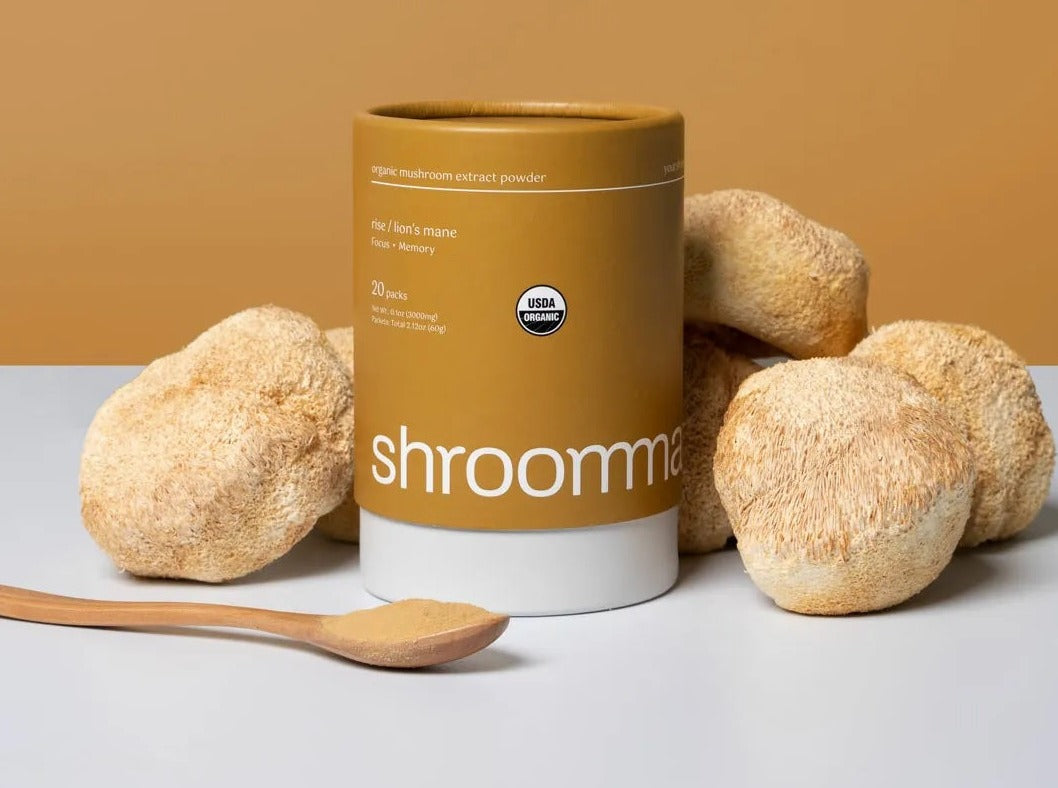Lion's Mane Mushroom Supplement - Shroommate Lion's Mane Extract - Premium Cognitive and Immune Support from Australia