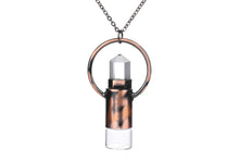 Load image into Gallery viewer, Kessho Rollerball Bottle Necklace (Clear Quartz)